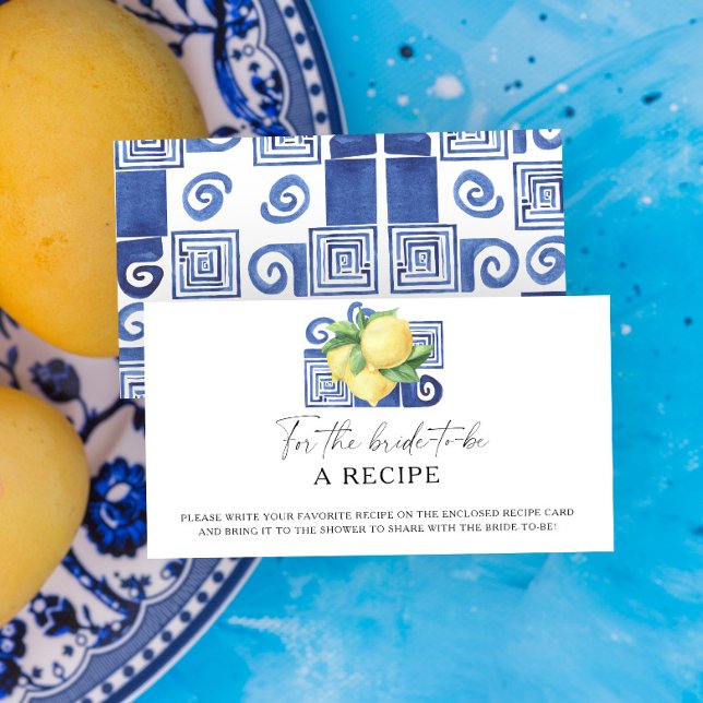 Zitrusfrüchte - Rezept für die Braut Begleitkarte (Von Creator hochgeladen)