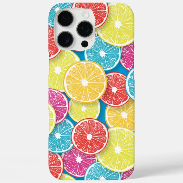 Zitrusfrüchte Scheiben Pop Art Case-Mate iPhone Hülle (Rückseite)
