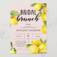 Zitrusfrüchte Sommergelbe Rosa Brautbrunch