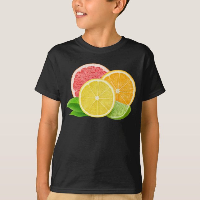 Zitrusfrüchte T-Shirt (Vorderseite)