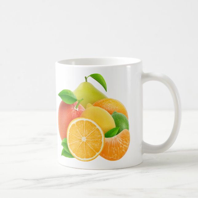 Zitrusfrüchte Tasse (Rechts)