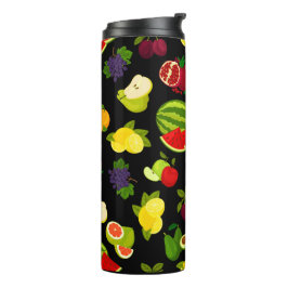 Zitrusfrüchte Thermosbecher