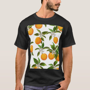 Zitrusfrüchte: Vintage-Digitalillustration T-Shirt