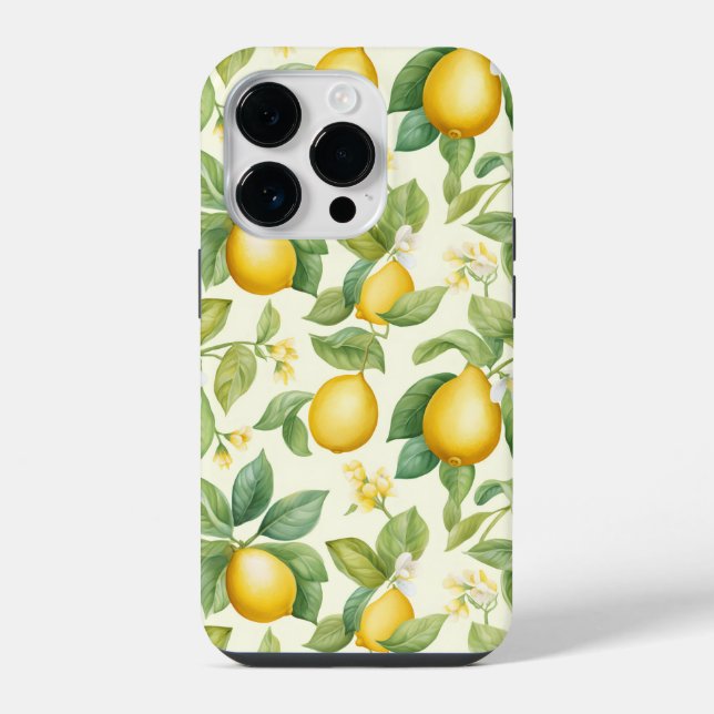 Zitrusfrüchte-Zitrusfrüchte iPhone Hülle (Rückseite)