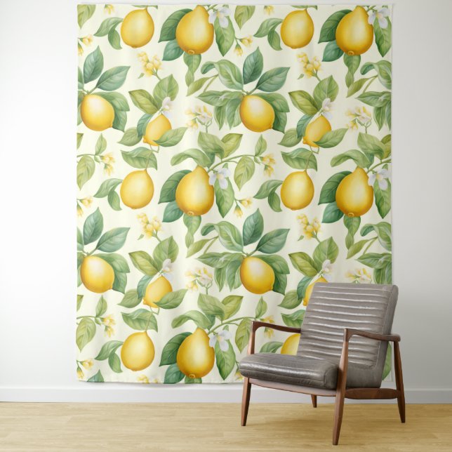 Zitrusfrüchte-Zitrusfrüchte Wandteppich (Beispiel)