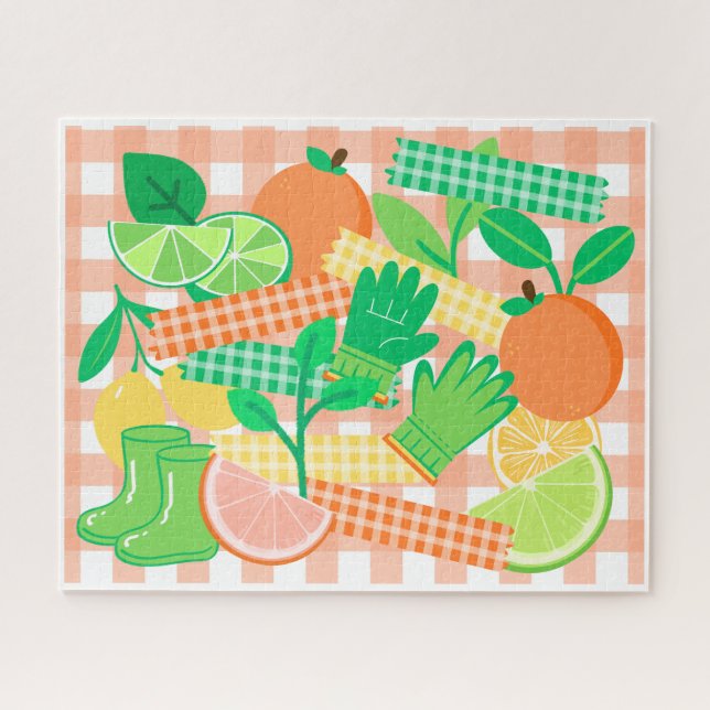 Zitrusgarten Glückseligkeit Puzzle (Horizontal)