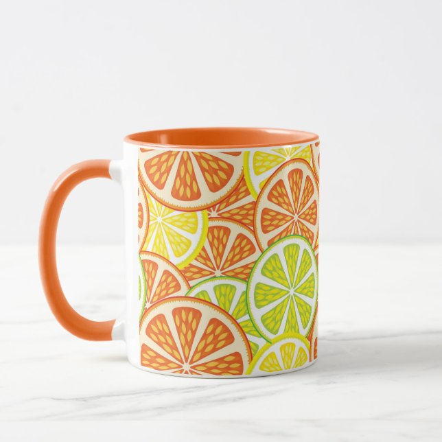 Zitrusmuster 2 tasse (Links)
