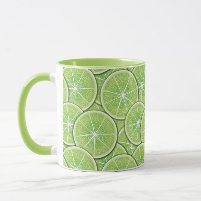 Zitrusmuster Tasse (Links)