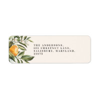 Zitrusorange Blüte botanischer rustikaler Brautchi