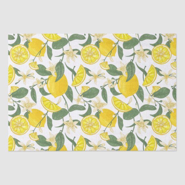 Zitruspapier Seidenpapier (Vorderseite)