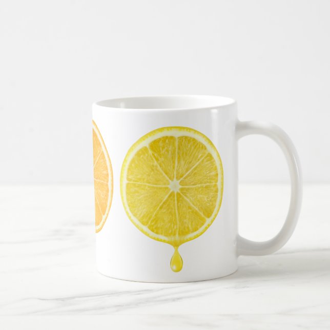 Zitrussaft Kaffeetasse (Rechts)