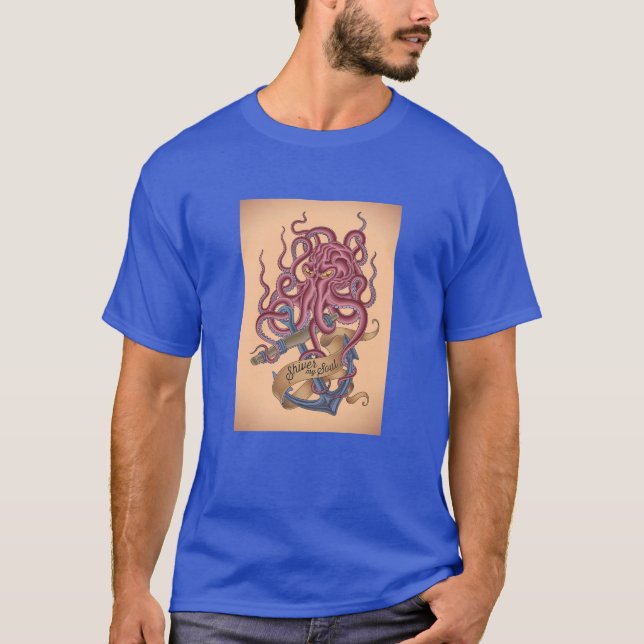 Zittern meine Krake Tatto des Soul-| T-Shirt (Vorderseite)