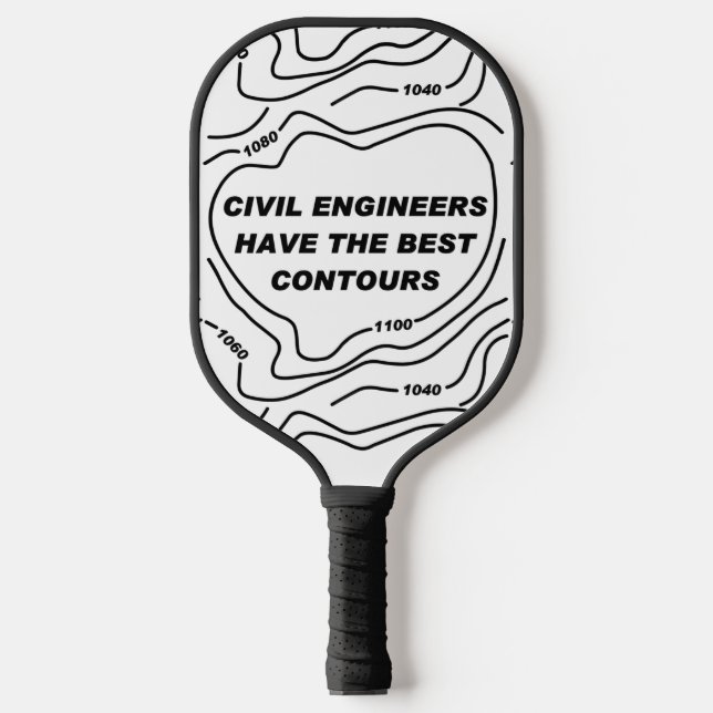 Zivil Engineer Best Contours Pickleball Schläger (Vorderseite)