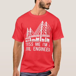 Zivil Engineer Bridge Design T-Shirt