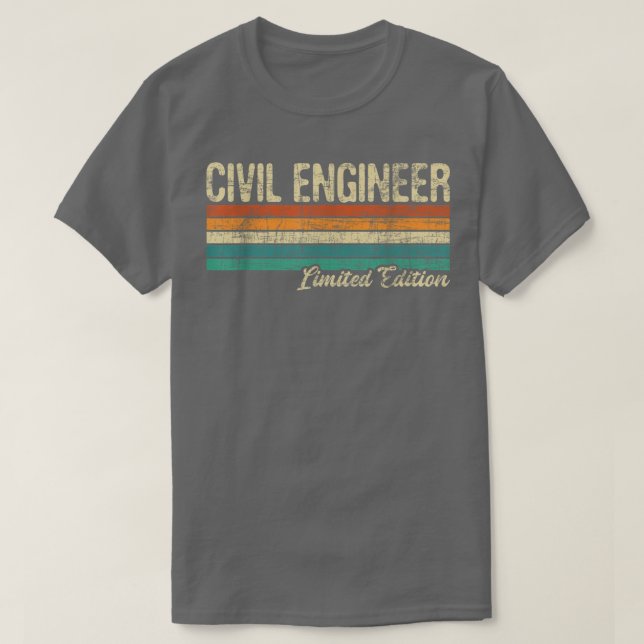 Zivil Engineer Ltd EditionBridge Builder Engineeri T-Shirt (Design vorne)