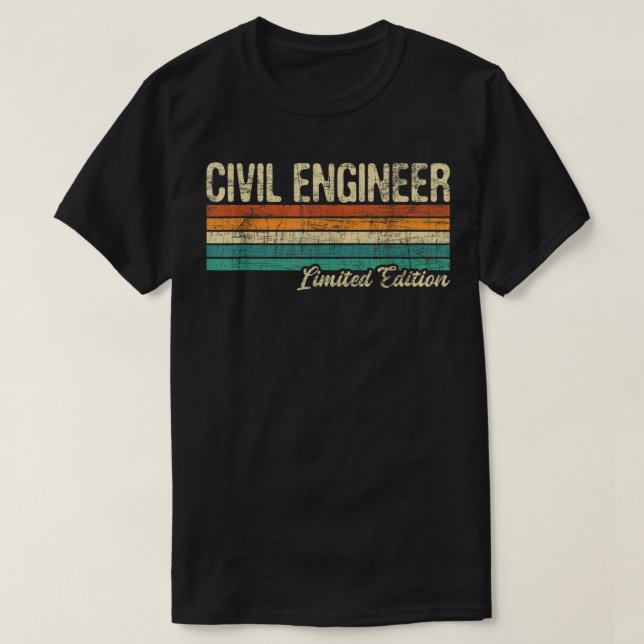 Zivil Engineer Ltd EditionBridge Builder Engineeri T-Shirt (Design vorne)