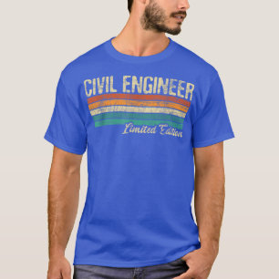 Zivil Engineer Ltd EditionBridge Builder Engineeri T-Shirt