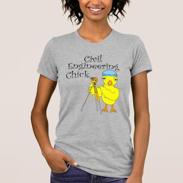 Zivil Engineering Chick T-Shirt (Vorderseite)