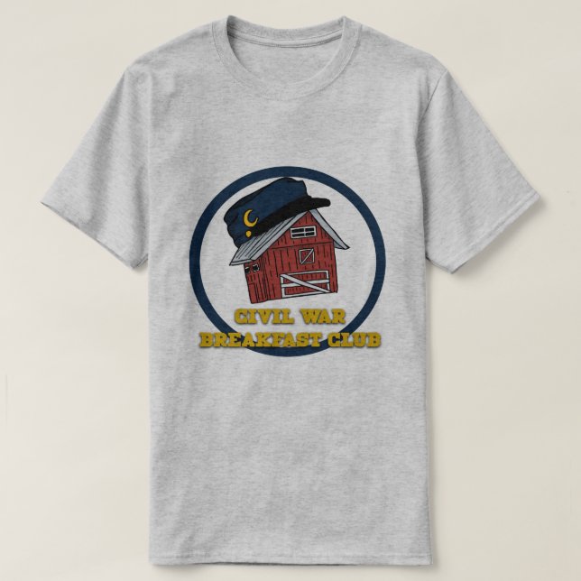 Zivil War Breakfast Club Logo-T - Shirt (Design vorne)