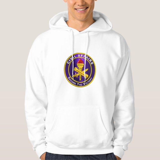 Zivile Angelegenheiten Hoodie (Vorderseite)
