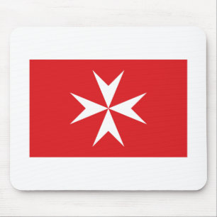 Zivile Fahne Maltas Mousepad