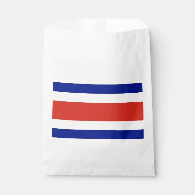 Zivile Flagge Costa Ricas Geschenktütchen (Vorderseite)
