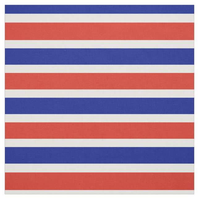 Zivile Flagge Costa Ricas Stoff (Muster)