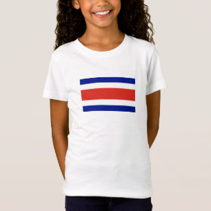 Zivile Flagge Costa Ricas T-Shirt