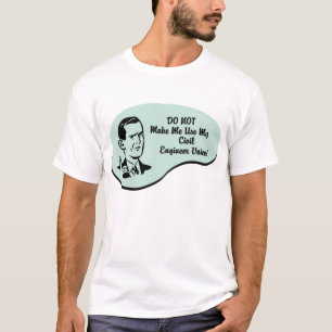 Zivile Ingenieur-Stimme T-Shirt