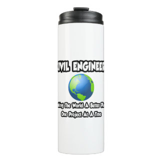 Zivile Ingenieure...Welt zu einem besseren Ort mac Thermosbecher