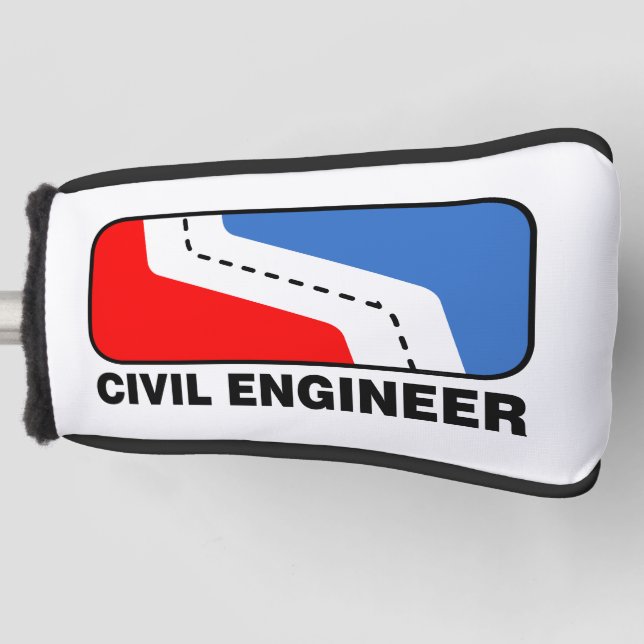 Zivile Ingenieurliga Golf Headcover (Vorderseite)