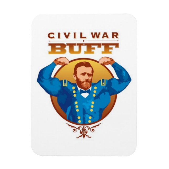 Zivile Kriegbuff - Grant Magnet (Vertikal)