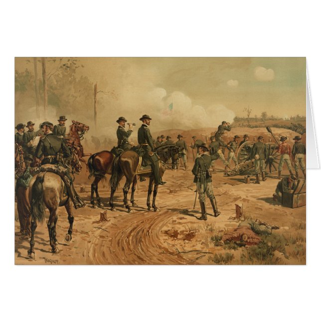 Zivile Kriegs-Belagerung von Atlanta durch Thure (Vorderseite (Horizontal))