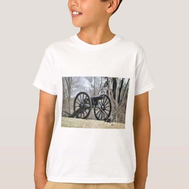 Zivile Kriegs-Kanone T-Shirt (Vorderseite)