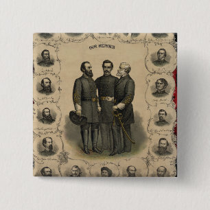 Zivile Kriegshelden Button