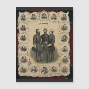 Zivile Kriegshelden Magnetkarte