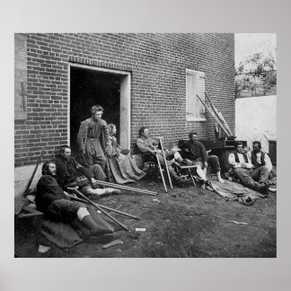 Zivile Kriegsopfer, 1864 Poster