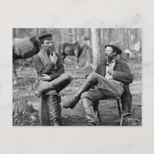 Zivile Kriegspfeifen, 1864 Postkarte