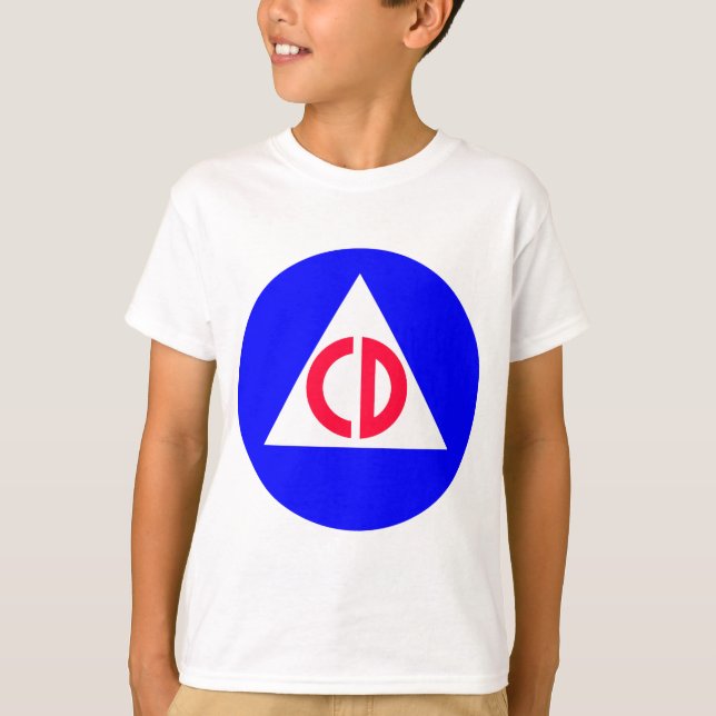 Zivile Verteidigung T-Shirt (Vorderseite)