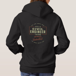 Ziviler Ingenieur Hoodie