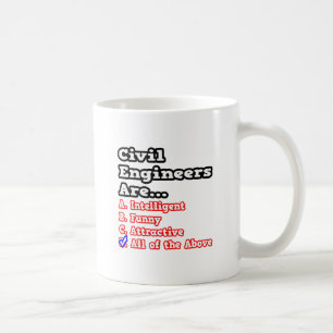 Ziviler Ingenieur Quiz...Joke Kaffeetasse