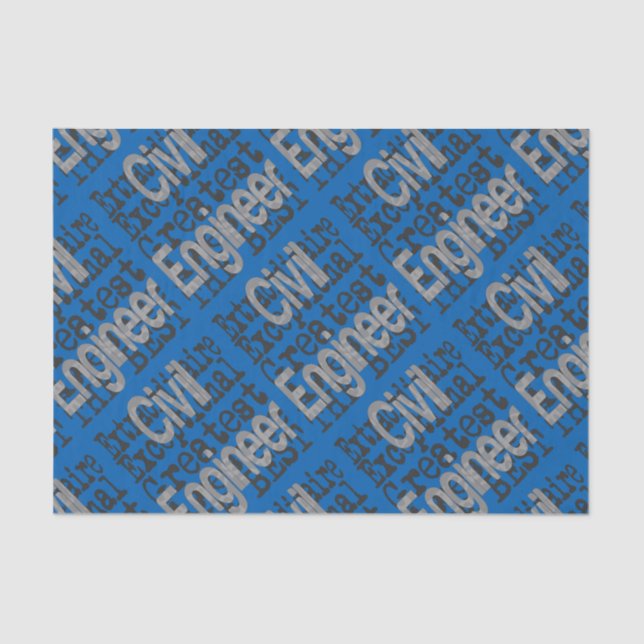 Ziviler Ingenieur Seidenpapier (Vorderseite)