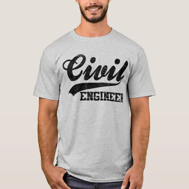 Ziviler Ingenieur T-Shirt (Vorderseite)