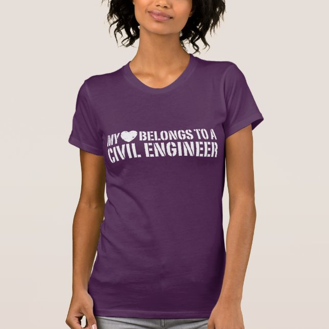 Ziviler Ingenieur T-Shirt (Vorderseite)