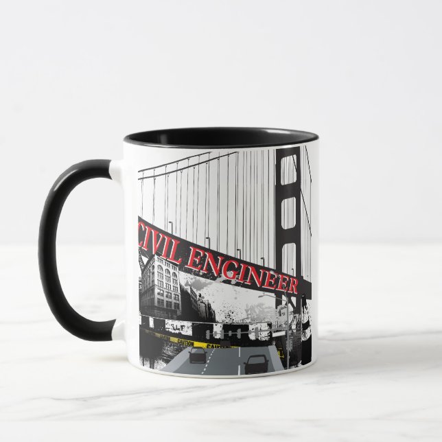 Ziviler Ingenieur Tasse (Links)