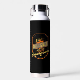 Ziviler Ingenieur Trinkflasche