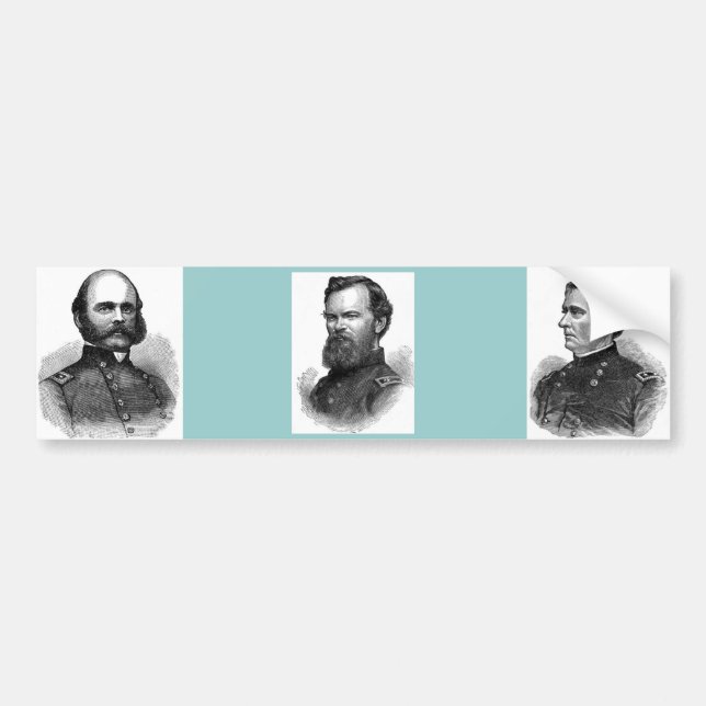 Ziviler Krieg Autoaufkleber (Vorne)