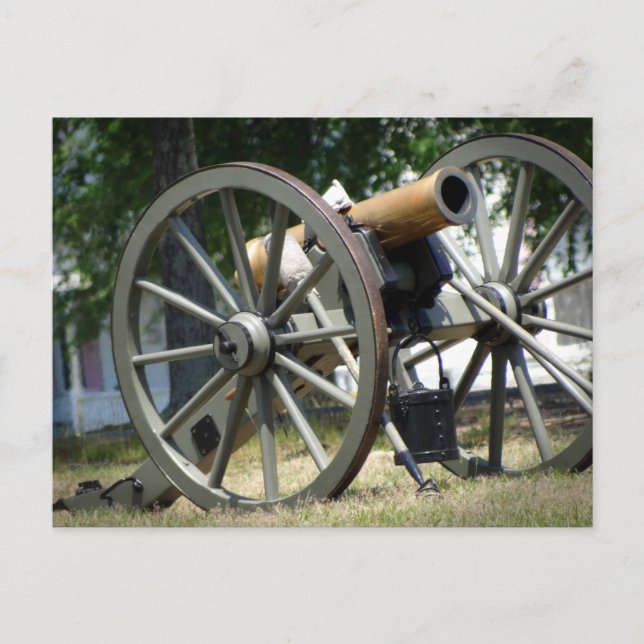 ZIVILER KRIEG-CANNON POSTKARTE (Vorderseite)