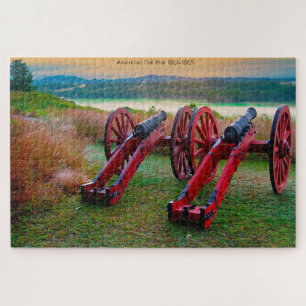 Ziviler Krieg Cannons Jigsaw Puzzle