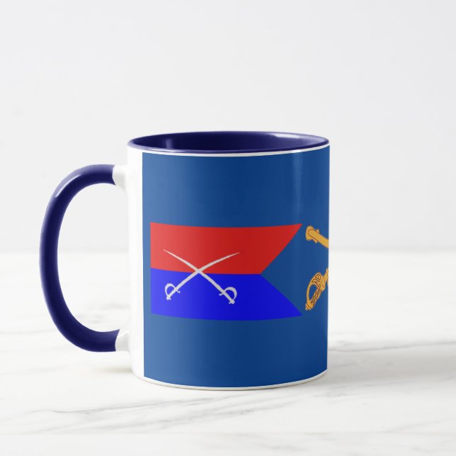 Ziviler Krieg: Custer Kaffee-Tasse Tasse (Links)